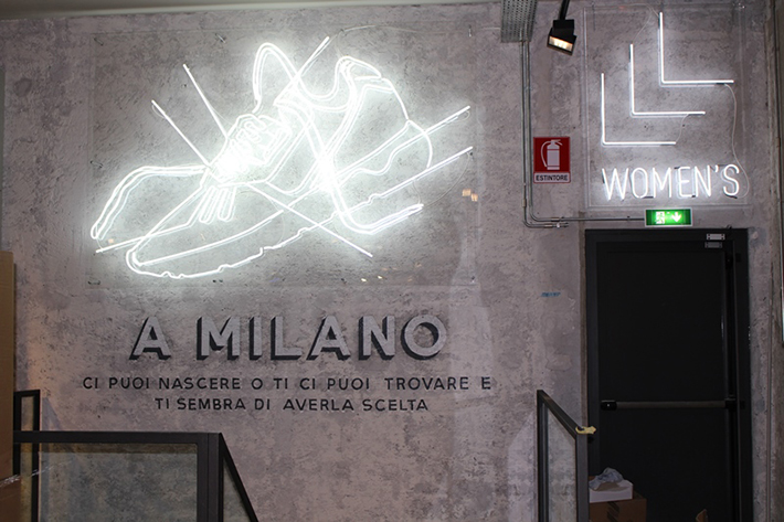 adidas originals Flagship_wall
