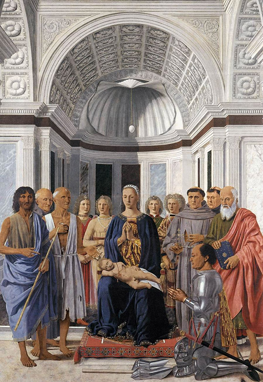 Piero della Francesca - Pala di Brera - 1472 ca