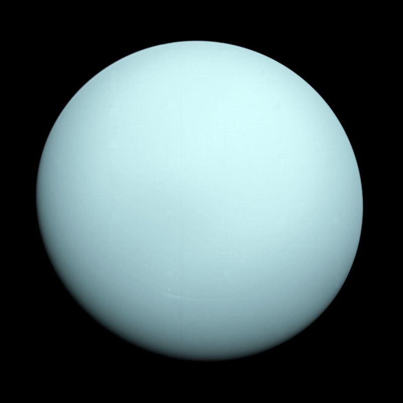 La prima foto di Urano