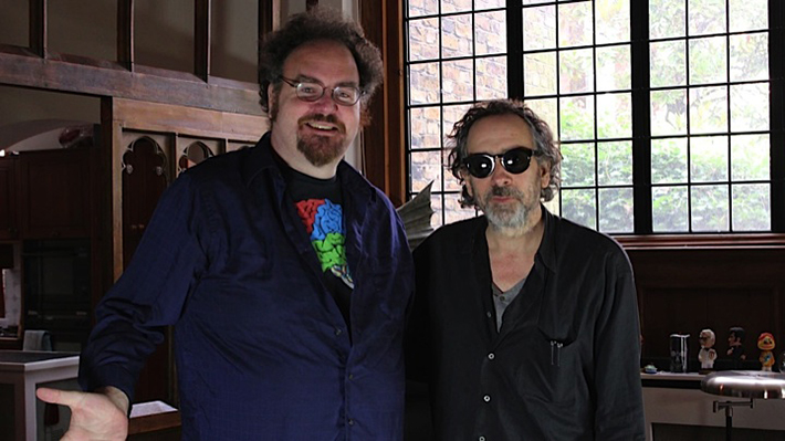 Jon-Schnepp-and-Tim-Burton-in-The-Death-of-Superman-Lives-What-Happened