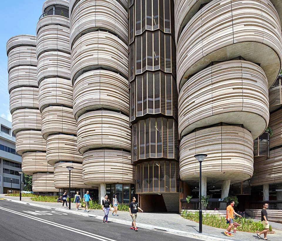Nanyang Technological University, Singapore, 2015, progetto dello Studio Heatherwick