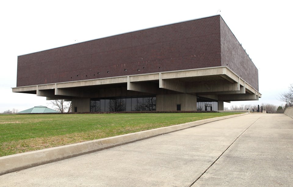 L'Ohio History Center a Columbus, Ohio, 1970, progetto di Irland _ associates