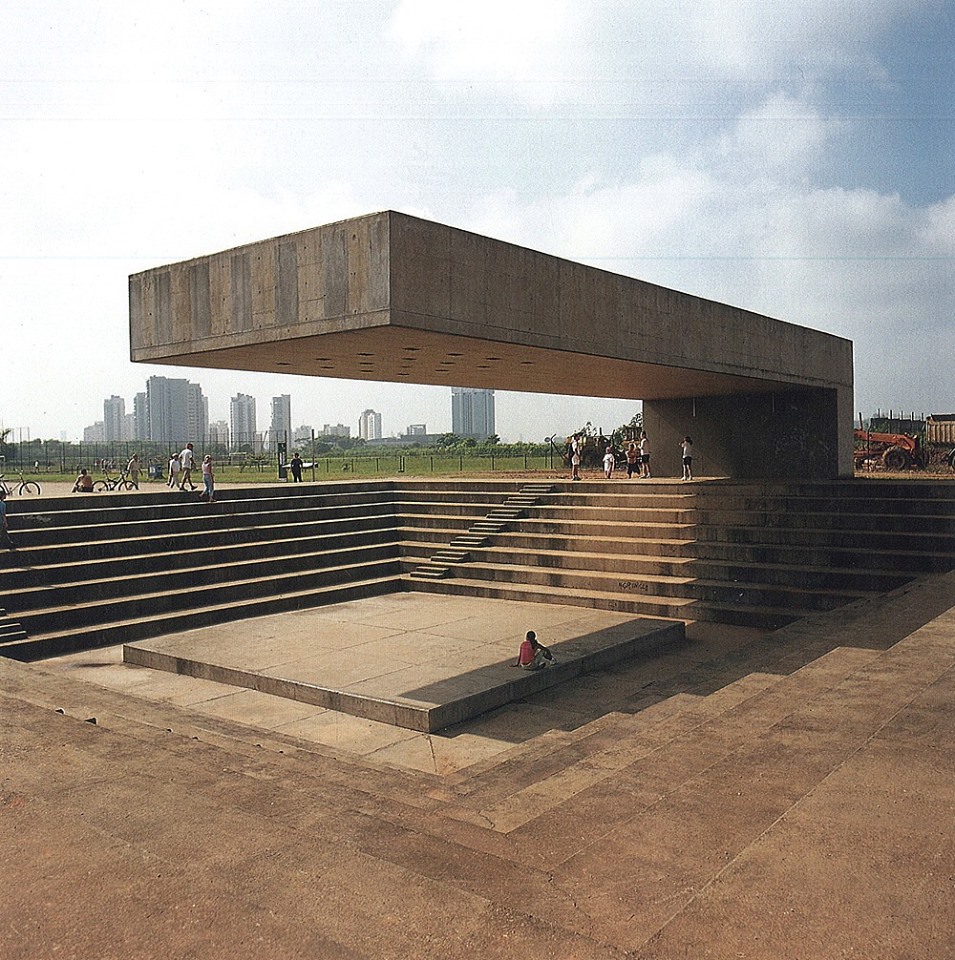 Monumento del Parco di Villa-Lobos, São Paulo, Brasile progettato da Decio Tozzi nel 1987